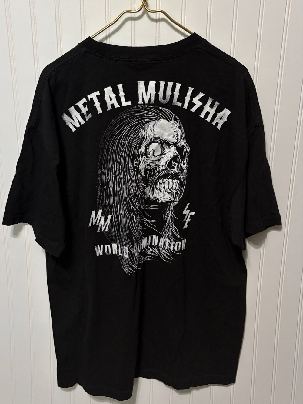 METAL MULISHA Vintage Y2K World Domination Graphic Tee T Shirt Mens Size XXL 2XL
